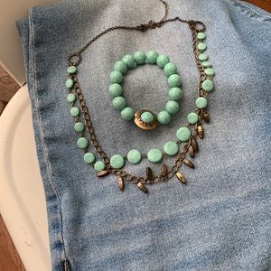 Necklace and bracelet by Avon